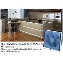 Cách vệ sinh quạt thông gió trong nhà bếp